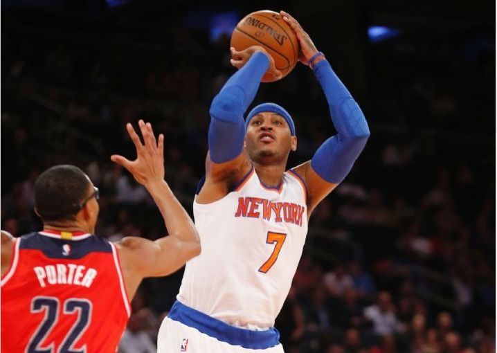 [Video] Melo Ends Preseason with Game-Winner Against Wizards